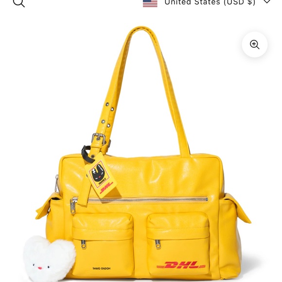 samo ondoh Handbags - Samo Ondoh Pocket Utility Bag L Yellow DHL WITH EXTRA CHARM